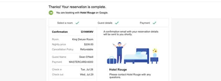 Google testa ferramenta para reservas online - Booking - Google Hotels