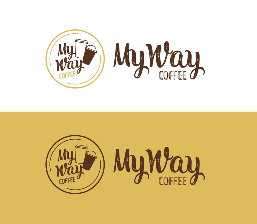 Logo My Way Coffee by Digital Prime Web Solutions